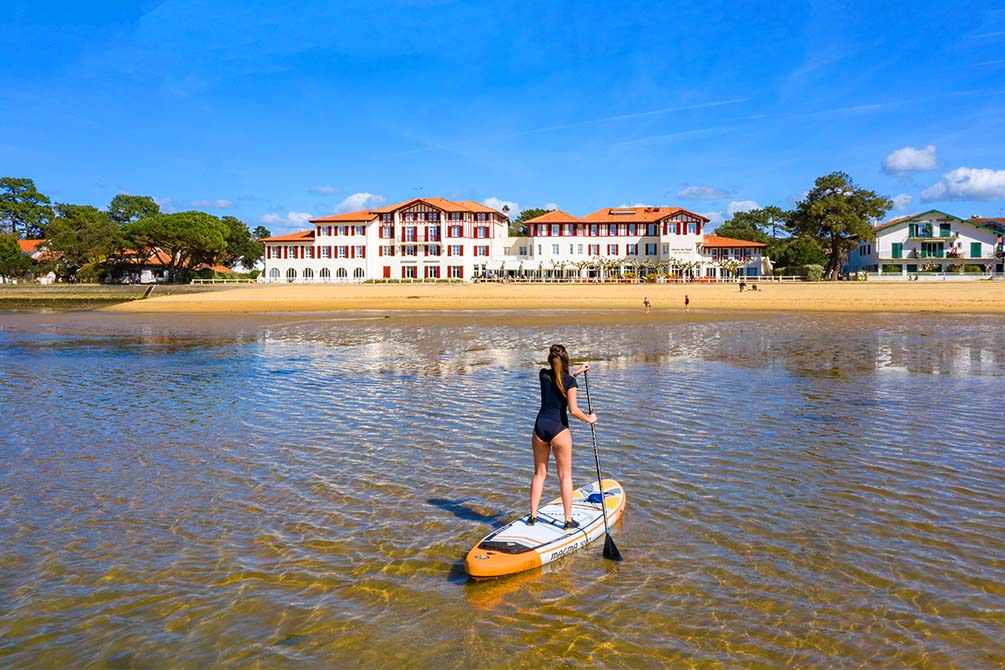 0017 hotel du parc hossegor paddle lac marin